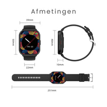 Afbeelding in Gallery-weergave laden, Fitpro Ultra Smartwatch voor iOS/Android-telefoons met real-time hartslagmeter, bloeddruk- en zuurstofmonitor