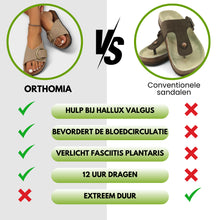 Afbeelding in Gallery-weergave laden, OrthoMia - Pijnsverlichtende kurk sandalen met bandjesontwerp voor dames