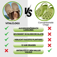 Afbeelding in Gallery-weergave laden, VitalClogs - ergonomische & antislipklompen - het origineel