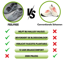Afbeelding in Gallery-weergave laden, FeelFree – Ergonomische, pijnverlichtende &amp; waterdichte barefoot schoenen
