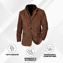 Afbeelding in Gallery-weergave laden, Clooney - Kwalitatieve lerenjas voor elk seizoen
