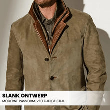 Afbeelding in Gallery-weergave laden, Clooney - Kwalitatieve lerenjas voor elk seizoen
