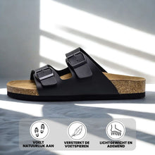Afbeelding in Gallery-weergave laden, FeelFree - ergonomische en antislip kurken sandalen
