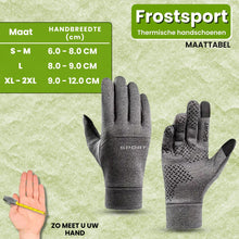 Afbeelding in Gallery-weergave laden, Frostsport - thermische handschoenen voor de kou
