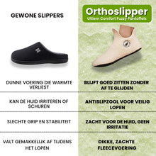 Afbeelding in Gallery-weergave laden, Orthoslipper – Warme Fleece Pantoffels met Anti-Slip Zool
