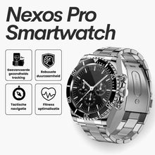 Afbeelding in Gallery-weergave laden, Nexos Pro Smartwatch - Onverwoestbare militaire gezondheidsklok (2025)
